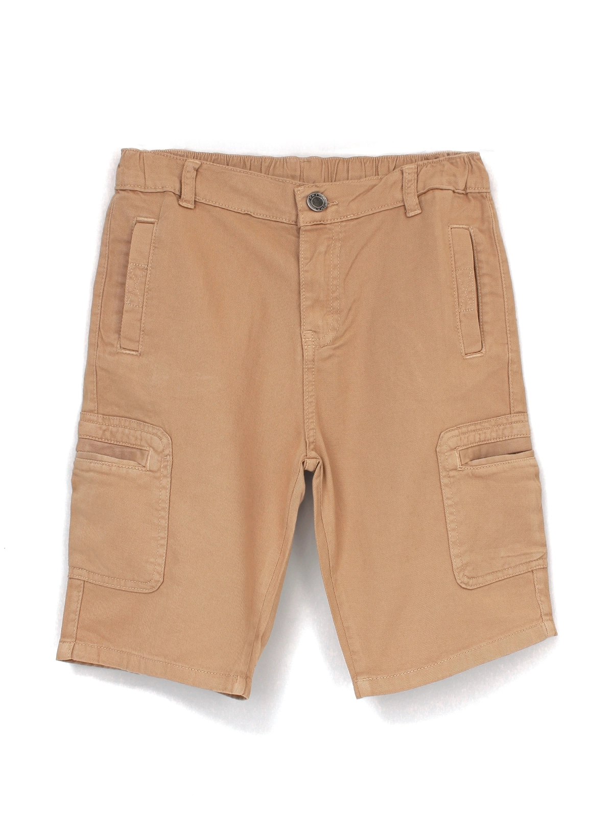 UrbanCraft Series Erkek Çocuk Gabardin Pantolon Tipi Kargo Kapri Camel | DobaKids