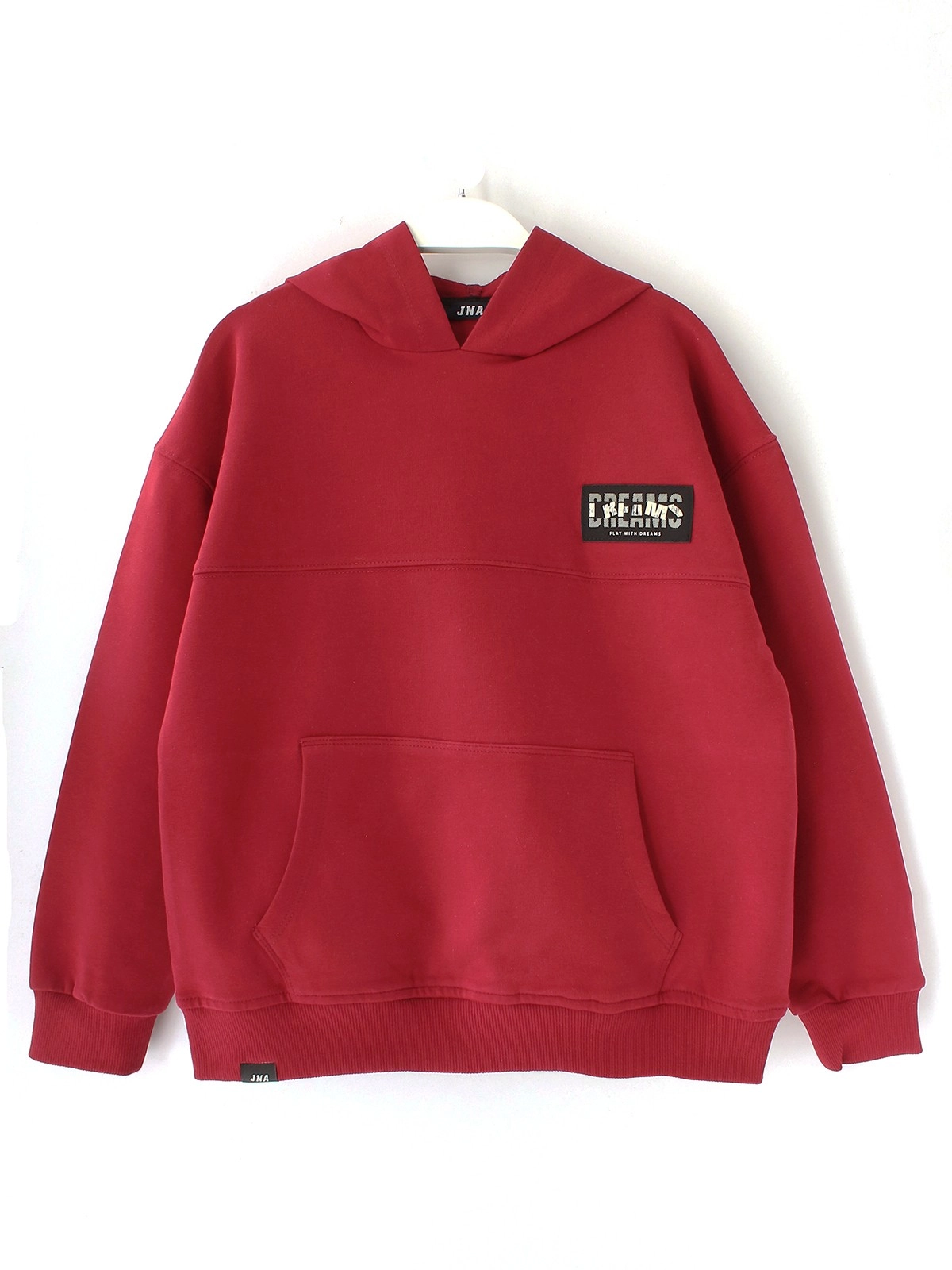 Orizia Vellura Series İpeksi Yumuşak Dokulu Fırçalı 2 İplik Erkek Çocuk Kapüşonlu Hoodie | DobaKids