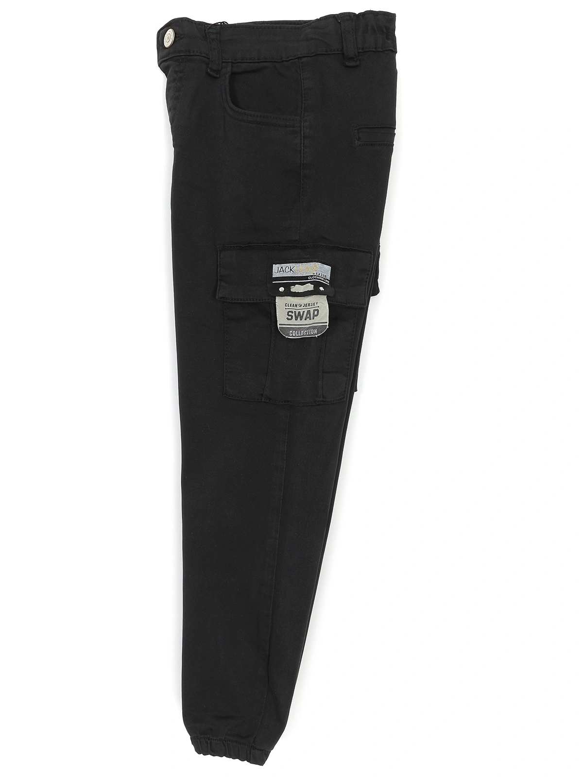 Kargo Cepli Gabardin Erkek Çocuk Jogger Pantolon